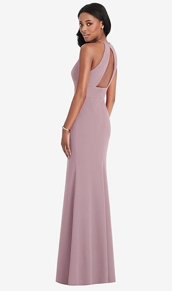 Back View - Dusty Rose After Six Bridesmaid Dress 6798