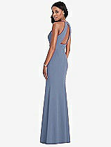 Rear View Thumbnail - Larkspur Blue After Six Bridesmaid Dress 6798