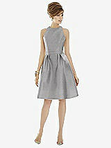 Front View Thumbnail - Quarry Alfred Sung Bridesmaid Dress D757