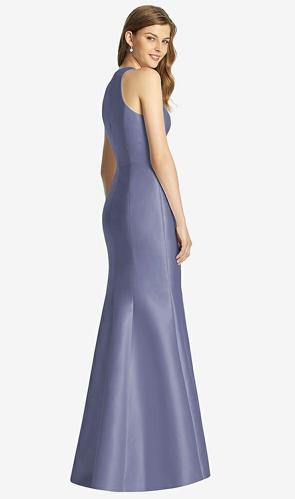 Back View - French Blue Bella Bridesmaid Dress BB121