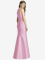 Rear View Thumbnail - Powder Pink Bella Bridesmaid Dress BB121