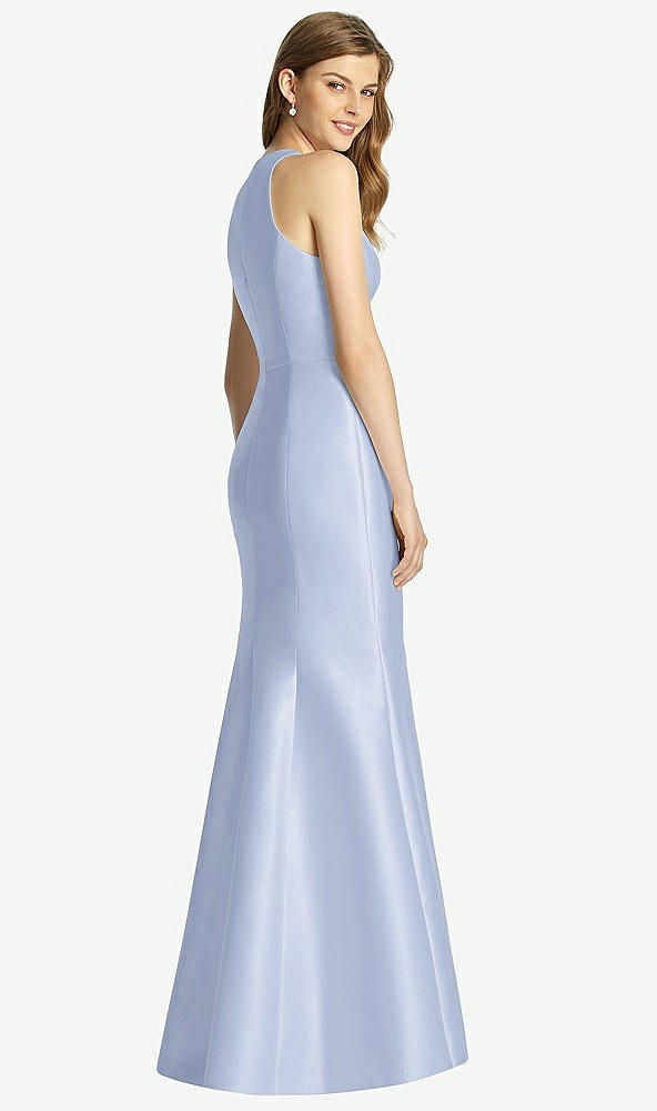 Back View - Sky Blue Bella Bridesmaid Dress BB121