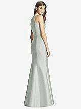 Rear View Thumbnail - Willow Green Bella Bridesmaid Dress BB121