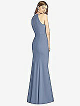 Rear View Thumbnail - Larkspur Blue Bella Bridesmaid Dress BB122