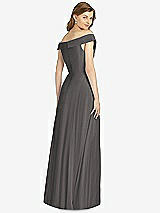Rear View Thumbnail - Caviar Gray Bella Bridesmaid Dress BB123