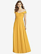 Front View Thumbnail - NYC Yellow Bella Bridesmaid Dress BB123