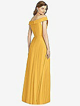 Rear View Thumbnail - NYC Yellow Bella Bridesmaid Dress BB123