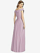 Rear View Thumbnail - Suede Rose Bella Bridesmaid Dress BB123