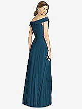 Rear View Thumbnail - Atlantic Blue Bella Bridesmaid Dress BB123