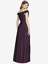 Rear View Thumbnail - Aubergine Bella Bridesmaid Dress BB123