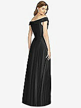 Rear View Thumbnail - Black Bella Bridesmaid Dress BB123