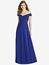 Front View Thumbnail - Cobalt Blue Bella Bridesmaid Dress BB123