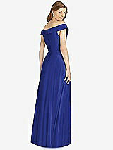 Rear View Thumbnail - Cobalt Blue Bella Bridesmaid Dress BB123