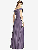 Rear View Thumbnail - Lavender Bella Bridesmaid Dress BB123