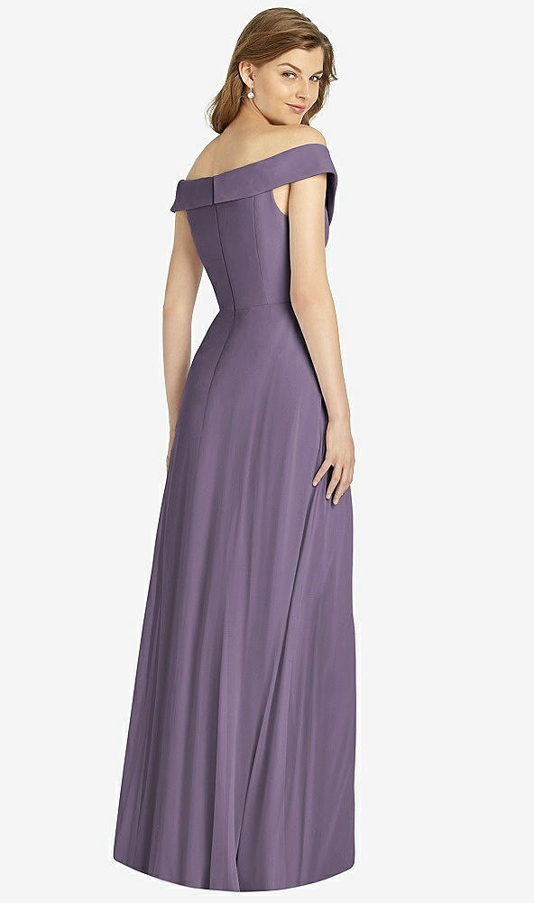 Back View - Lavender Bella Bridesmaid Dress BB123