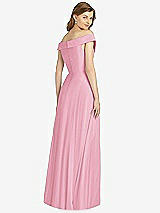 Rear View Thumbnail - Peony Pink Bella Bridesmaid Dress BB123