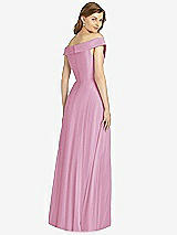 Rear View Thumbnail - Powder Pink Bella Bridesmaid Dress BB123