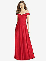 Front View Thumbnail - Parisian Red Bella Bridesmaid Dress BB123