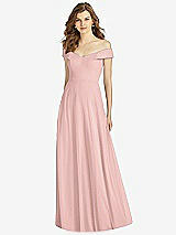 Front View Thumbnail - Rose - PANTONE Rose Quartz Bella Bridesmaid Dress BB123