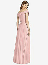 Rear View Thumbnail - Rose - PANTONE Rose Quartz Bella Bridesmaid Dress BB123