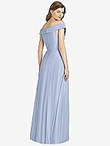 Rear View Thumbnail - Sky Blue Bella Bridesmaid Dress BB123
