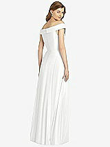 Rear View Thumbnail - White Bella Bridesmaid Dress BB123