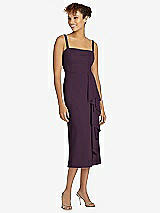 Front View Thumbnail - Aubergine After Six Bridesmaid Dress 6804