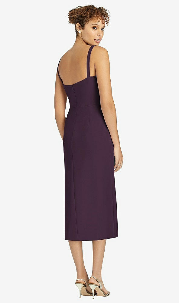 Back View - Aubergine After Six Bridesmaid Dress 6804