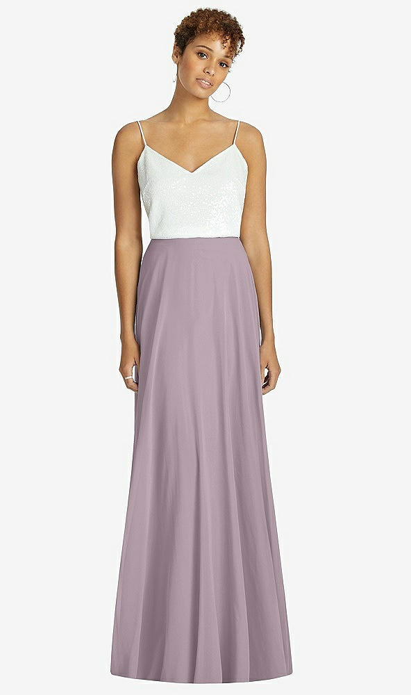 Front View - Lilac Dusk After Six Bridesmaid Skirt S1518