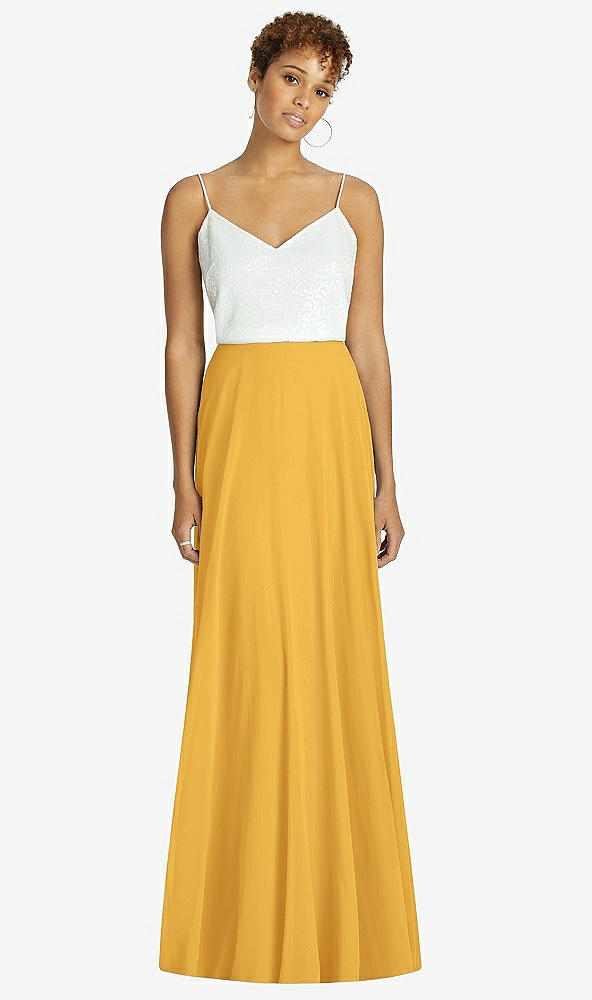 Front View - NYC Yellow After Six Bridesmaid Skirt S1518