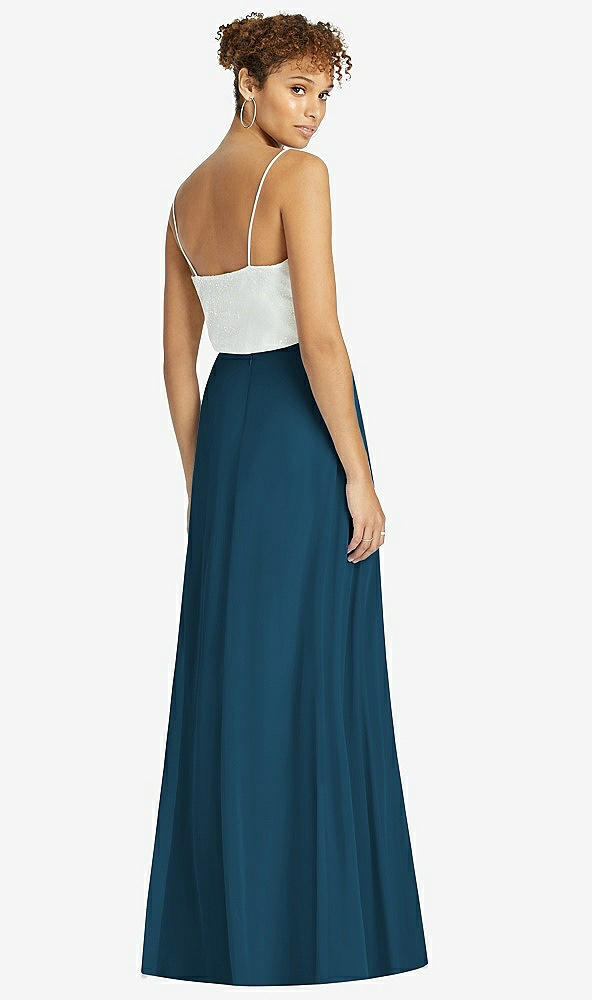 Back View - Atlantic Blue After Six Bridesmaid Skirt S1518