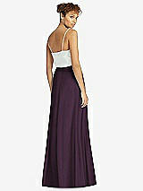 Rear View Thumbnail - Aubergine After Six Bridesmaid Skirt S1518