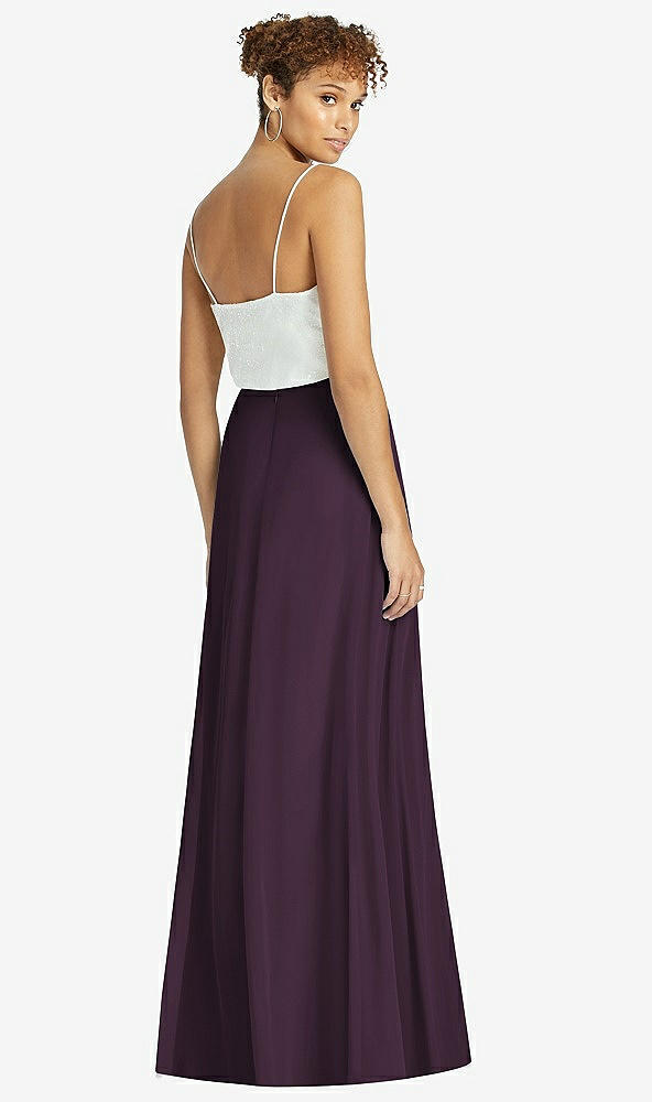 Back View - Aubergine After Six Bridesmaid Skirt S1518