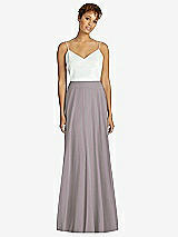 Front View Thumbnail - Cashmere Gray After Six Bridesmaid Skirt S1518