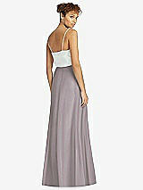 Rear View Thumbnail - Cashmere Gray After Six Bridesmaid Skirt S1518