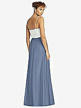 Rear View Thumbnail - Larkspur Blue After Six Bridesmaid Skirt S1518