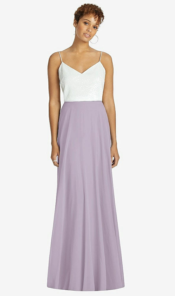 Front View - Lilac Haze After Six Bridesmaid Skirt S1518