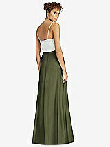 Rear View Thumbnail - Olive Green After Six Bridesmaid Skirt S1518