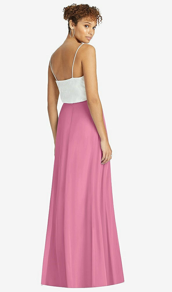 Back View - Orchid Pink After Six Bridesmaid Skirt S1518
