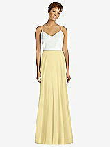 Front View Thumbnail - Pale Yellow After Six Bridesmaid Skirt S1518