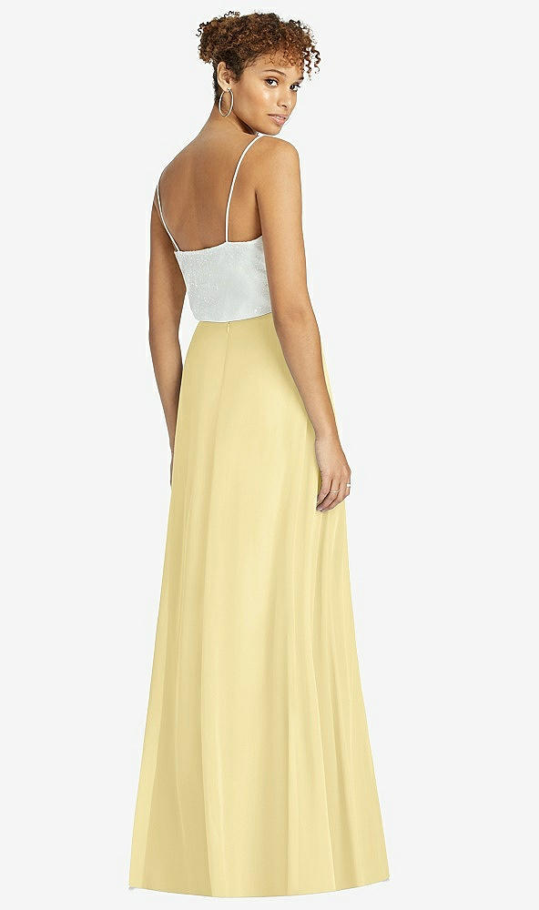 Back View - Pale Yellow After Six Bridesmaid Skirt S1518
