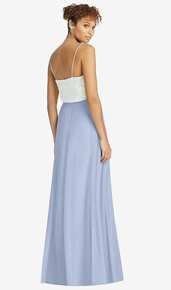 Back View - Sky Blue After Six Bridesmaid Skirt S1518