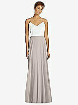 Front View Thumbnail - Taupe After Six Bridesmaid Skirt S1518