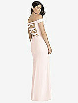 Rear View Thumbnail - Blush Dessy Bridesmaid Dress 3040