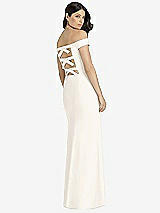 Rear View Thumbnail - Ivory Dessy Bridesmaid Dress 3040