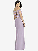 Rear View Thumbnail - Lilac Haze Dessy Bridesmaid Dress 3040