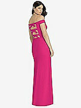 Rear View Thumbnail - Think Pink Dessy Bridesmaid Dress 3040