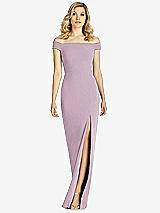 Front View Thumbnail - Suede Rose After Six Bridesmaid Dress 6806