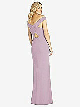 Rear View Thumbnail - Suede Rose After Six Bridesmaid Dress 6806