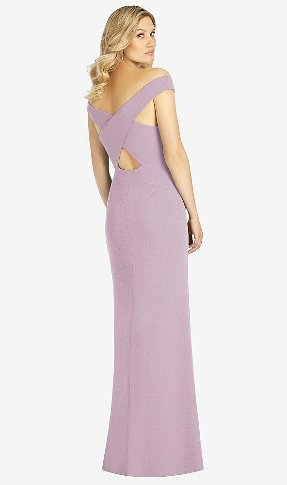 Back View - Suede Rose After Six Bridesmaid Dress 6806